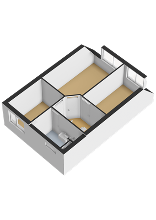 Floorplan - J.D. Zocherstraat 21, 1333 PC Almere