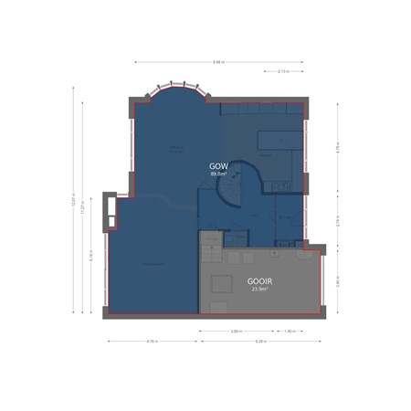 Floorplan - H. Soeteboomstraat 21, 1507 RX Zaandam