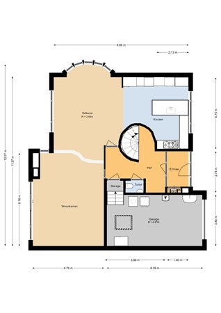 Floorplan - H. Soeteboomstraat 21, 1507 RX Zaandam