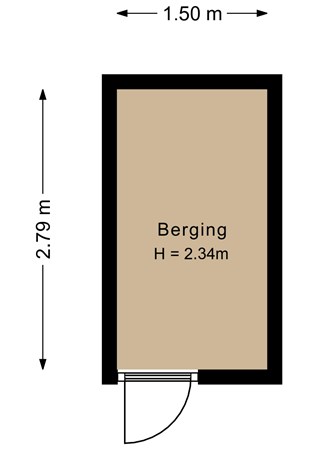 Floorplan - Blikveldweg 90, 1359 KE Almere