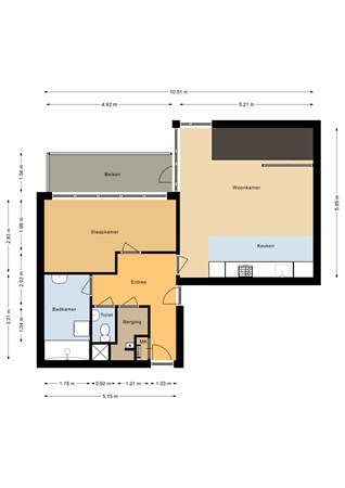 Floorplan - Dijkmeent 26, 1357 EA Almere