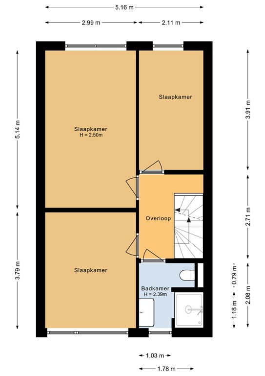 mediumsize floorplan