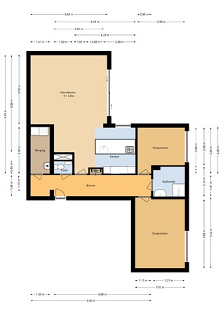 Floorplan - Laan der V.O.C. 256, 1335 TA Almere