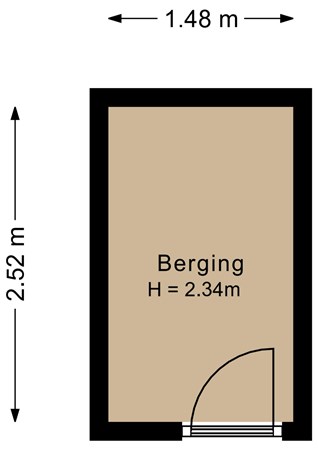 Floorplan - Laan der V.O.C. 256, 1335 TA Almere