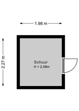 Floorplan - Laan der V.O.C. 256, 1335 TA Almere