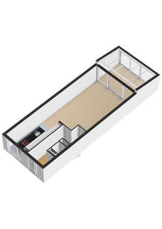 Floorplan - Azorenweg 77, 1339 VK Almere