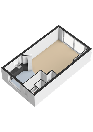 Floorplan - Lekstraat 47, 1316 PA Almere