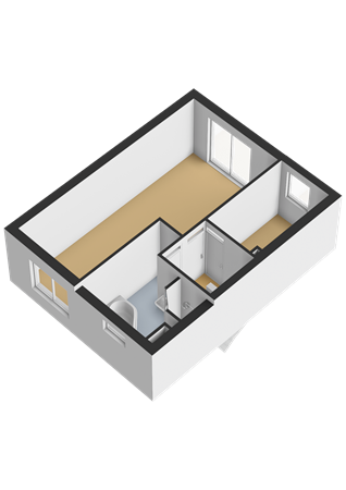 Floorplan - Lekstraat 47, 1316 PA Almere