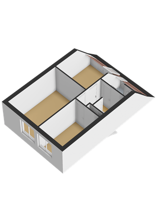 Floorplan - Spaakstraat 16, 1314 RV Almere