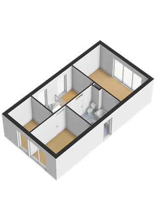 Floorplan - Jamaicastraat 49, 1339 KM Almere