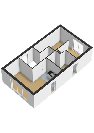 Floorplan - Jamaicastraat 49, 1339 KM Almere