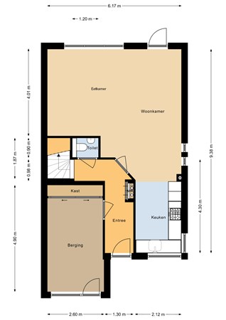 Floorplan - Capellesloot 3, 1602 HT Enkhuizen