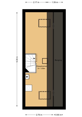 Floorplan - Capellesloot 3, 1602 HT Enkhuizen