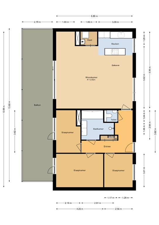 mediumsize floorplan