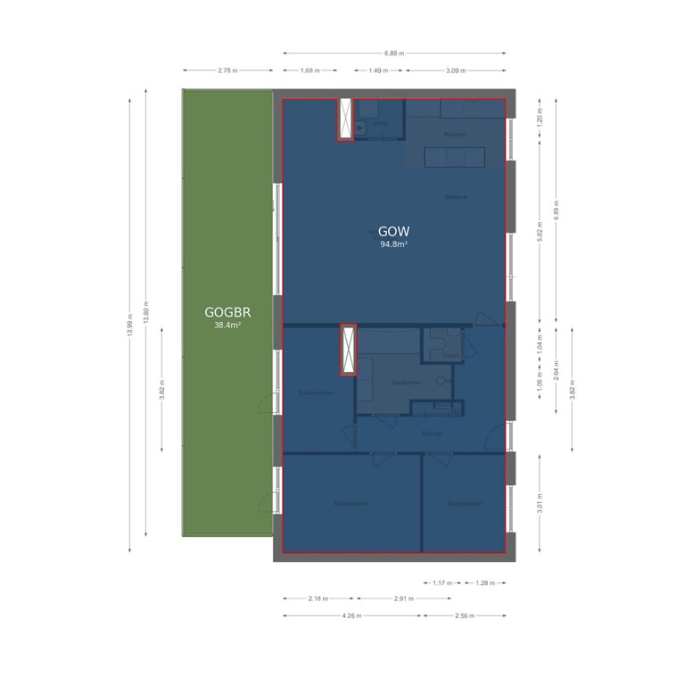 mediumsize floorplan