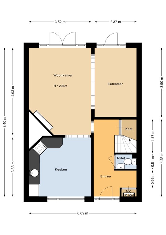 mediumsize floorplan