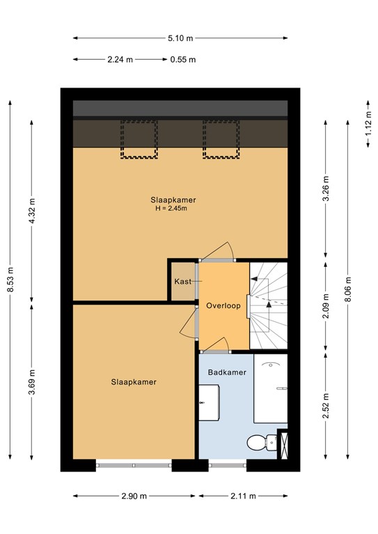 mediumsize floorplan