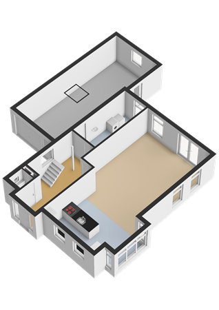 Floorplan - Stuurboord 55, 1602 CC Enkhuizen