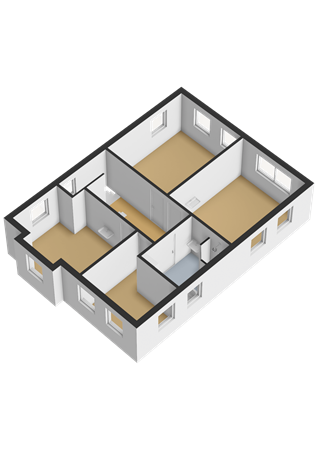 Floorplan - Stuurboord 55, 1602 CC Enkhuizen