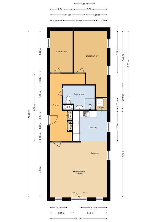mediumsize floorplan
