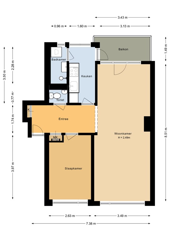mediumsize floorplan