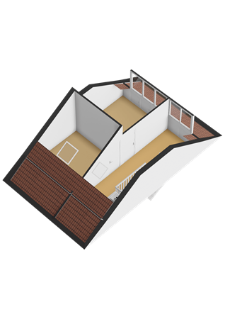 Floorplan - Mickey Mousestraat 37, 1336 ZG Almere