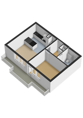 Floorplan - Wamelplein 188, 1106 DT Amsterdam