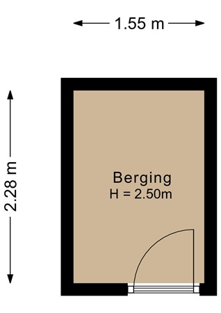Floorplan - Wamelplein 188, 1106 DT Amsterdam