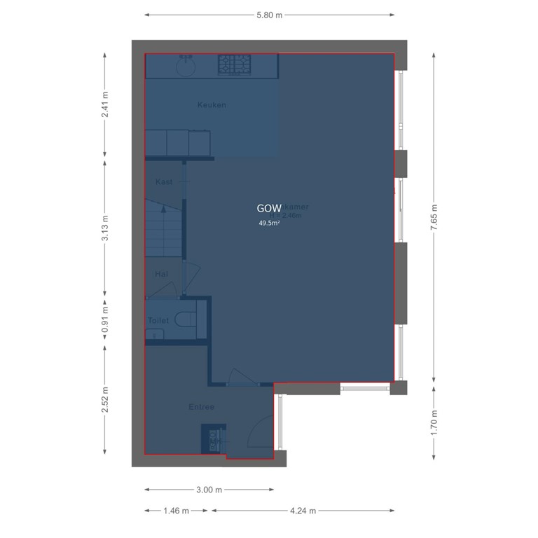mediumsize floorplan