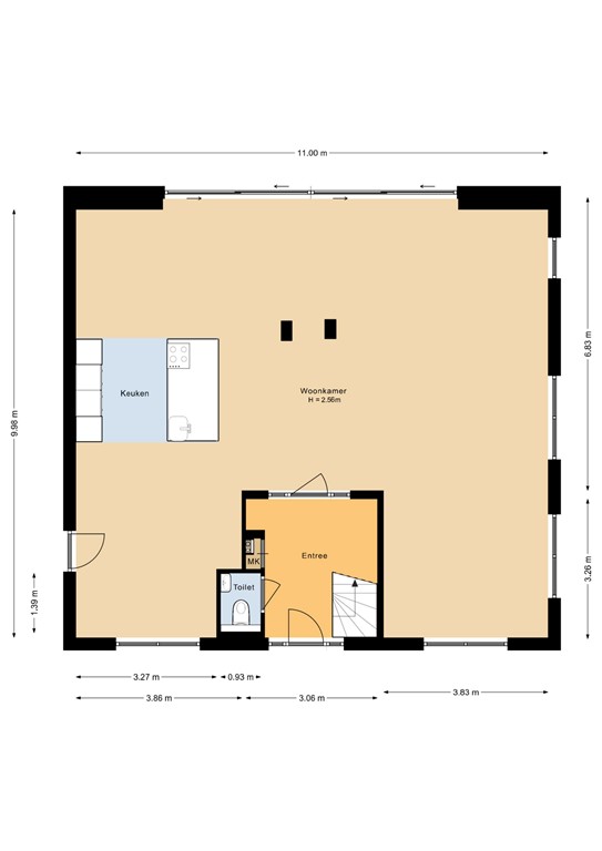mediumsize floorplan