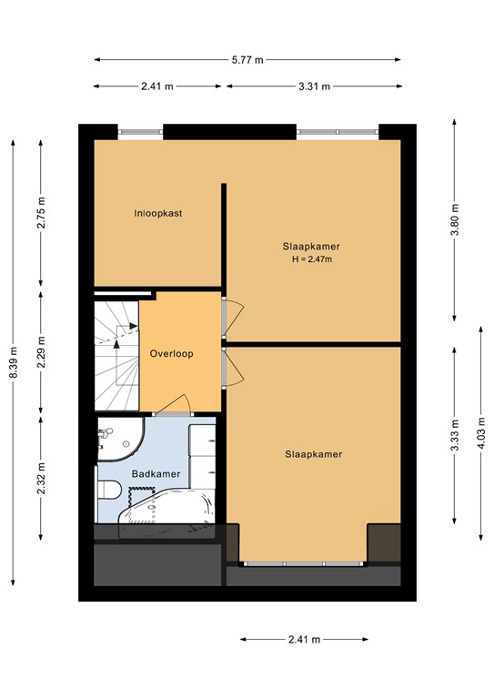 mediumsize floorplan