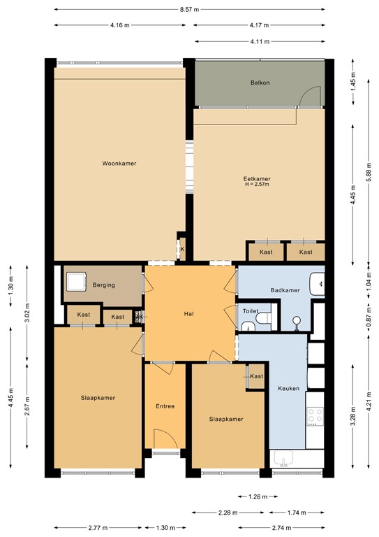 mediumsize floorplan