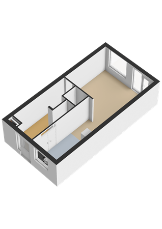 Floorplan - Veldmuisstraat 7, 1338 AK Almere