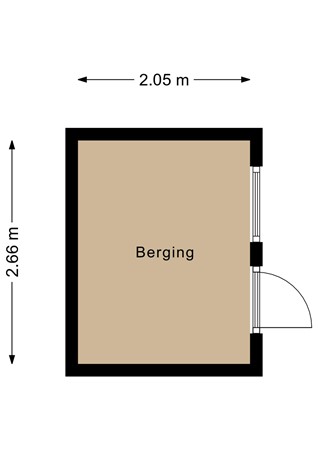 Floorplan - Edisonstraat 109, 3553 BR Utrecht