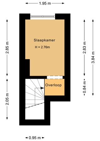 Floorplan - Edisonstraat 109, 3553 BR Utrecht