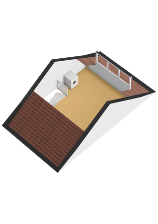 Floorplan - John Fordstraat 13, 1325 TG Almere