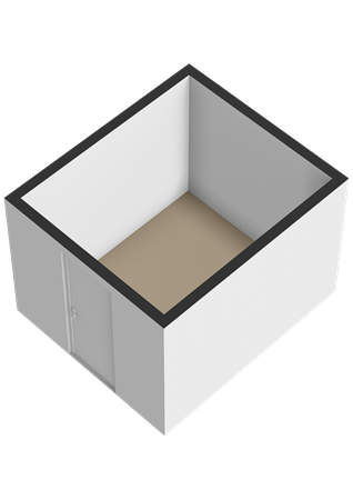 Floorplan - John Fordstraat 13, 1325 TG Almere