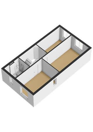 Floorplan - Parnassialaan 152, 8245 HD Lelystad