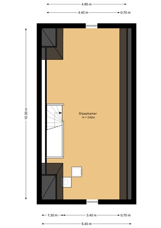 Floorplan - Parnassialaan 152, 8245 HD Lelystad