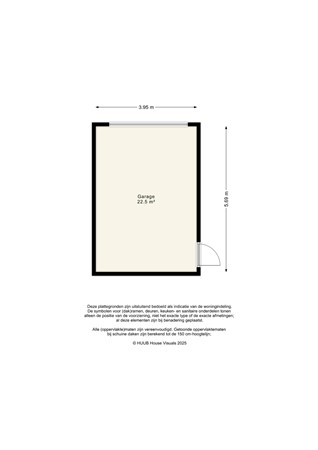 Floorplan - Olstgracht 40, 1324 EC Almere