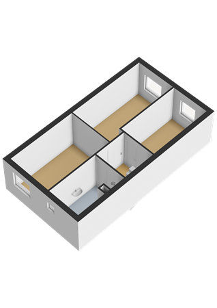 Floorplan - Zadkinestraat 70, 1328 NR Almere
