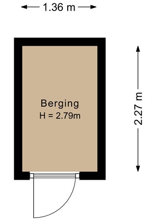 Floorplan - Sumatraweg 77, 1335 JM Almere