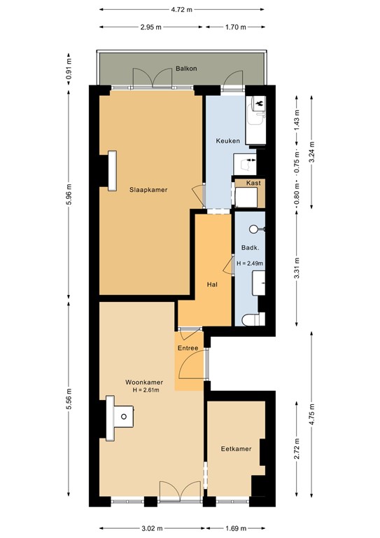mediumsize floorplan