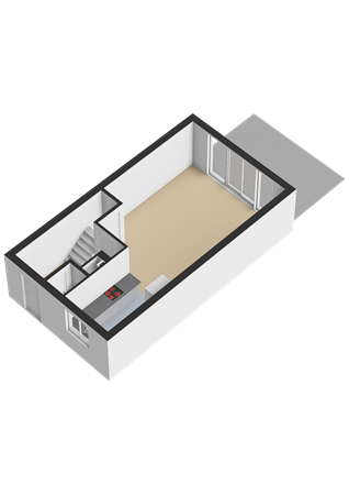 Floorplan - Hendrik Werkmanstraat 150, 1328 DR Almere