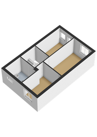 Floorplan - Hendrik Werkmanstraat 150, 1328 DR Almere