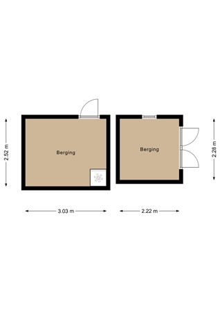 Floorplan - Hendrik Werkmanstraat 150, 1328 DR Almere
