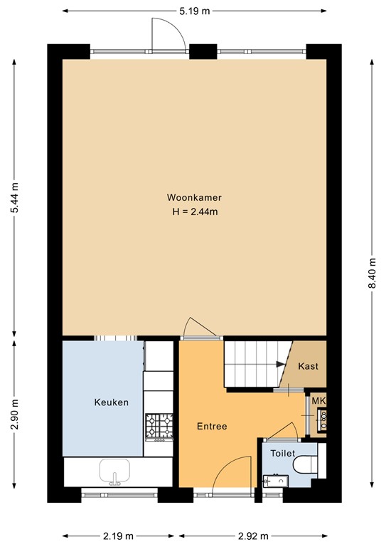 mediumsize floorplan