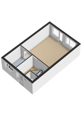 Floorplan - P.J.H. Cuypersstraat 24, 1333 PB Almere