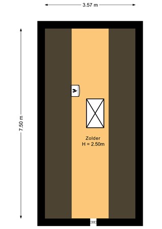Floorplan - Vissersdijk 45, 1601 LN Enkhuizen