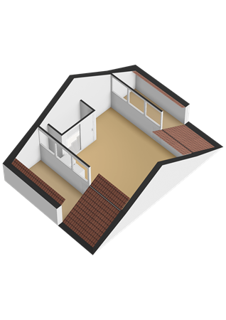 Floorplan - Murenepad 18, 1317 RV Almere